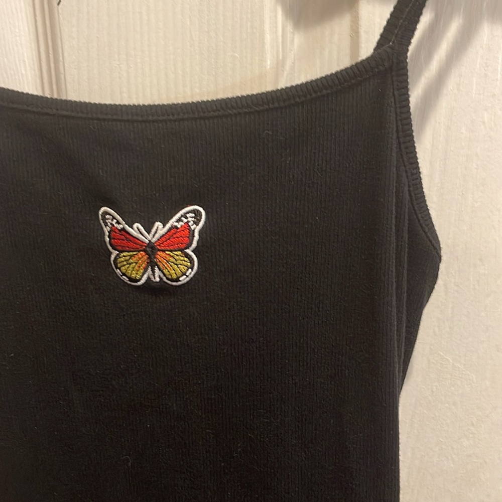 90s Ribbed Dress 🦋 - Picture 2 of 4